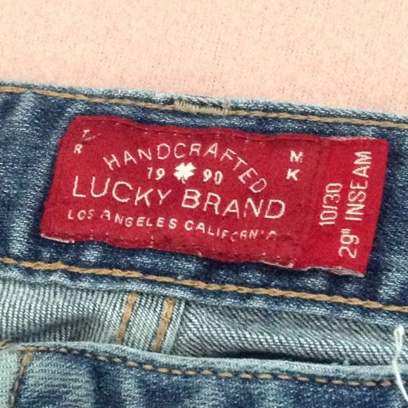 Lucky Brand Leyla Skinny Jeans, Distressed, Medium Wash, Sz 10/30 - Picture 7 of 16